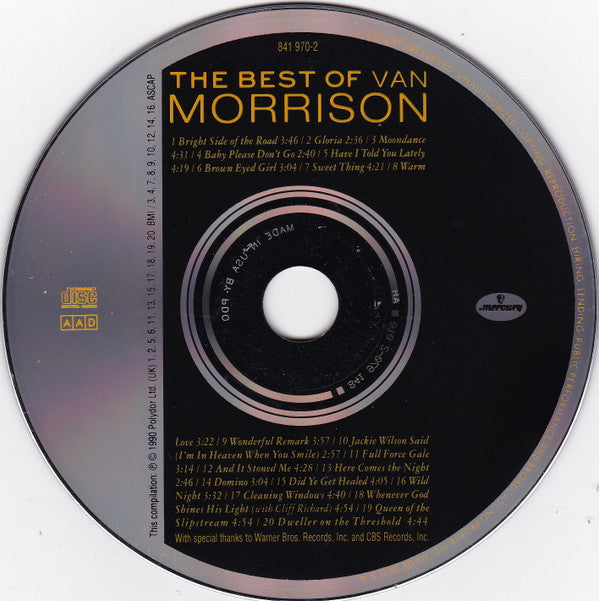 Van Morrison : The Best Of Van Morrison (CD, Comp)