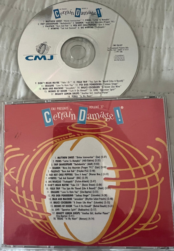 Various : CMJ Presents Certain Damage! Volume 37 (CD, Comp)