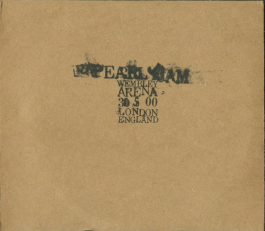 Pearl Jam : 30 5 00 - Wembley Arena - London, England (2xCD, Album, Tour)