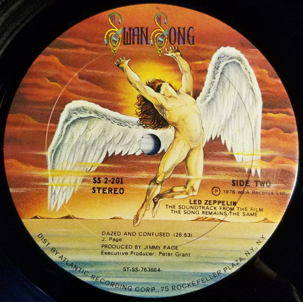 Led Zeppelin : The Soundtrack From The Film The Song Remains The Same (2xLP, Album)