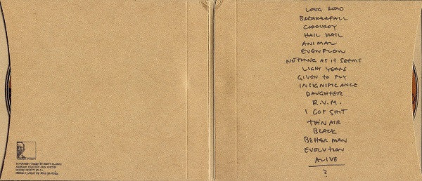 Pearl Jam : 25 5 00 - Palau Sant Jordi - Barcelona, Spain (2xCD, Album, Tour)
