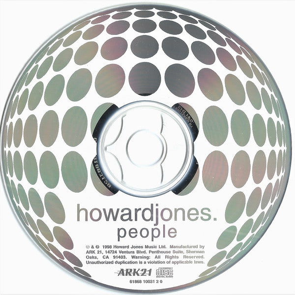 Howard Jones : People (CD, Album)