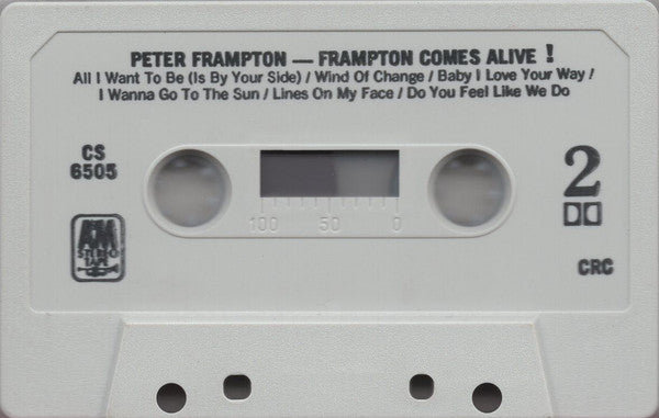 Peter Frampton : Frampton Comes Alive! (Cass, Album, Club, Col)