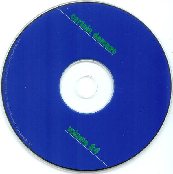 Various : Certain Damage Volume 84 (CD, Comp, Promo)