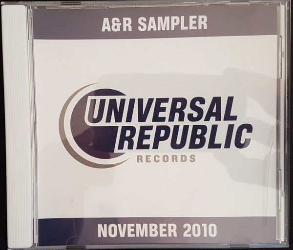 Various : Universal Republic Records - A&R Sampler Volume 44 - November 2010 (CD, Album, Comp, Promo, Smplr)