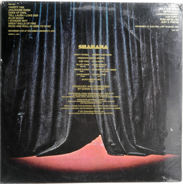 Sha Na Na : Shanana (LP, Album)