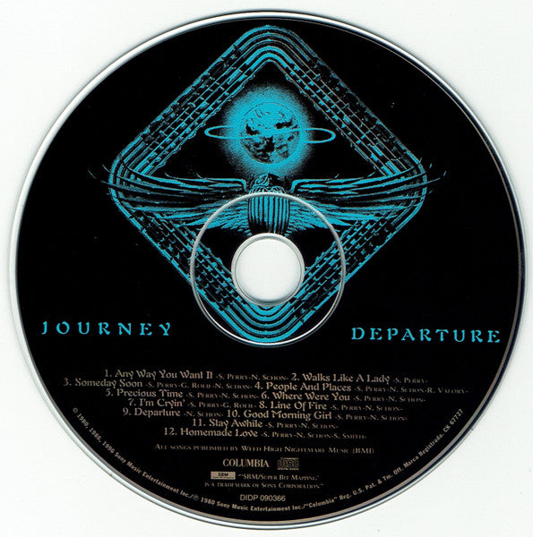Journey : Departure (CD, Album, RE, RM)