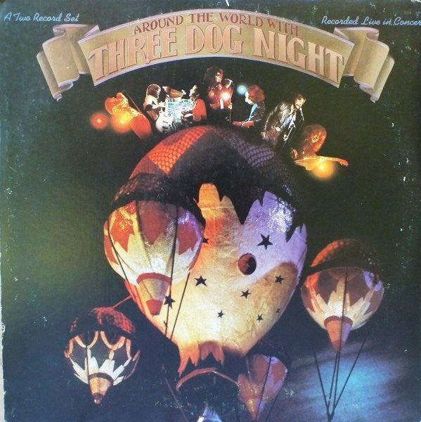Three Dog Night : Around The World With Three Dog Night (2xLP, Album, Ter)