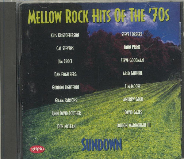 Various : Mellow Rock Hits of The '70s: Sundown (CD, Comp)