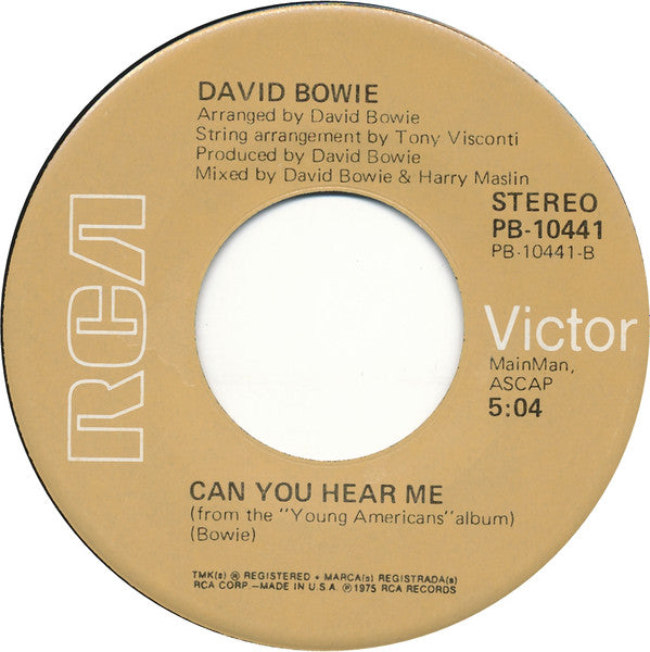 David Bowie : Golden Years (7", Single, Ind)