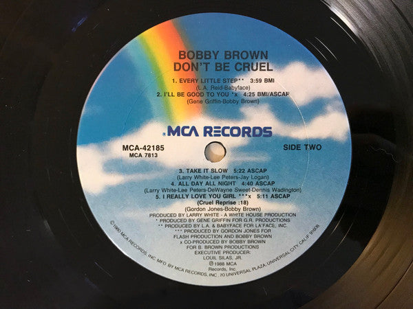 Bobby Brown : Don't Be Cruel (LP, Album, Club)