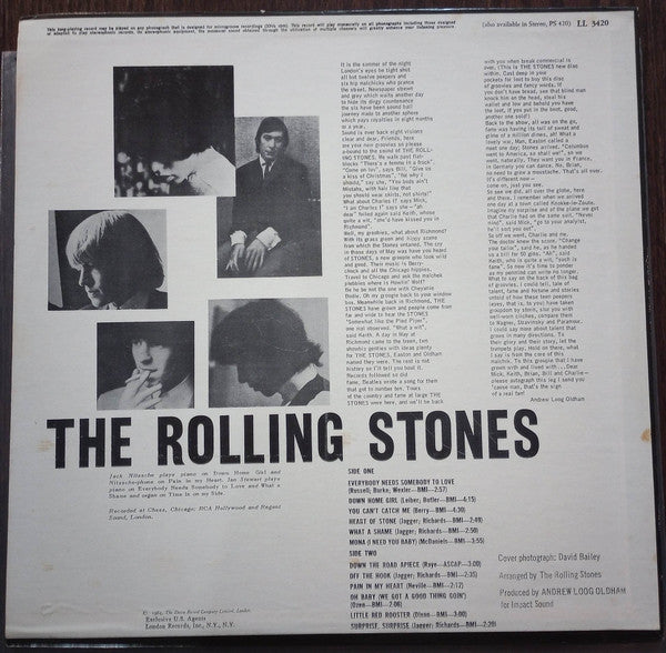 The Rolling Stones : The Rolling Stones, Now! (LP, Album, Mono)