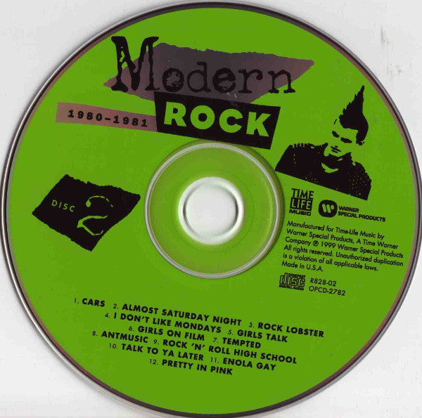 Various : Modern Rock 1980-1981 (2xCD, Comp)