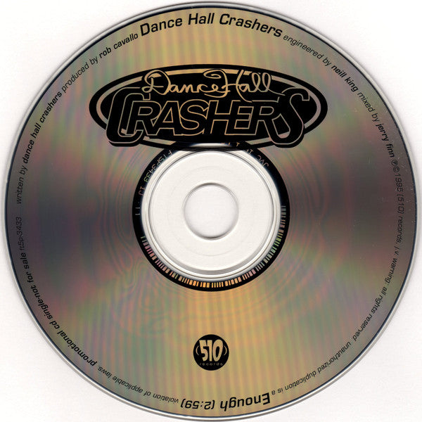 Dance Hall Crashers : Enough (CD, Single, Promo)