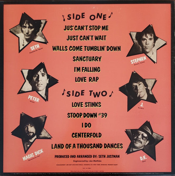 The J. Geils Band : Showtime! (LP, Album, Club, Car)