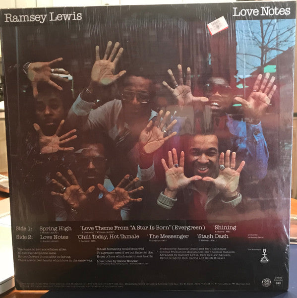 Ramsey Lewis : Love Notes (LP, Album, Ter)