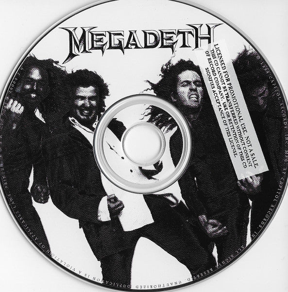 Megadeth : Youthanasia (CD, Album, Promo)