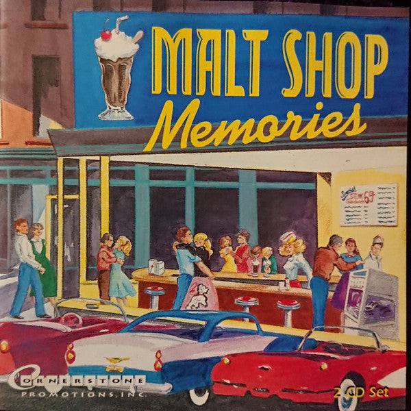 Various : Malt Shop Memories  (2xCD, Comp)