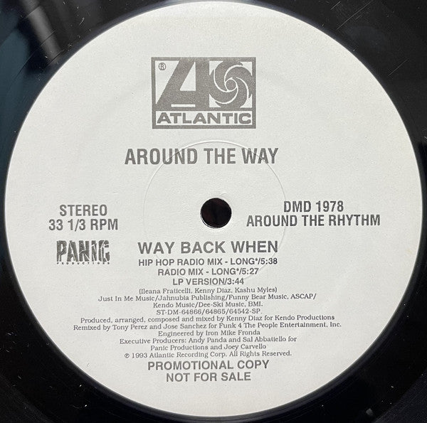 Around The Way : Way Back When (12", Promo)