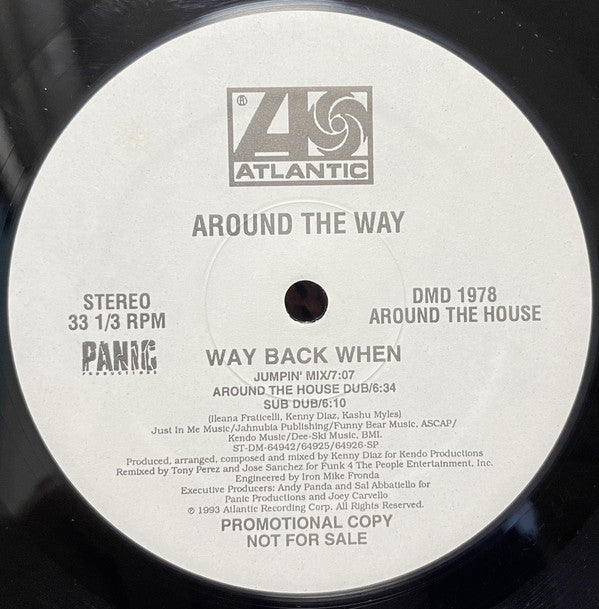 Around The Way : Way Back When (12", Promo)