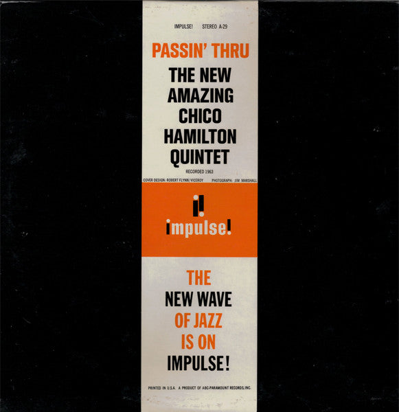 The Chico Hamilton Quintet : Passin' Thru (LP, Album, RP, 196)