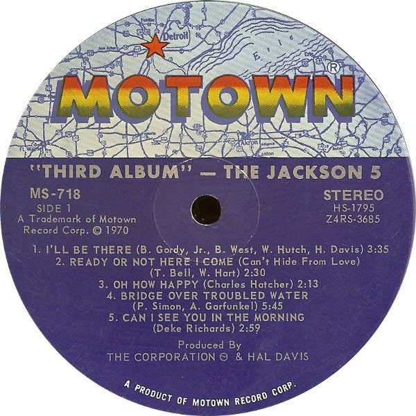 The Jackson 5 : Third Album (LP, Album, Ind)