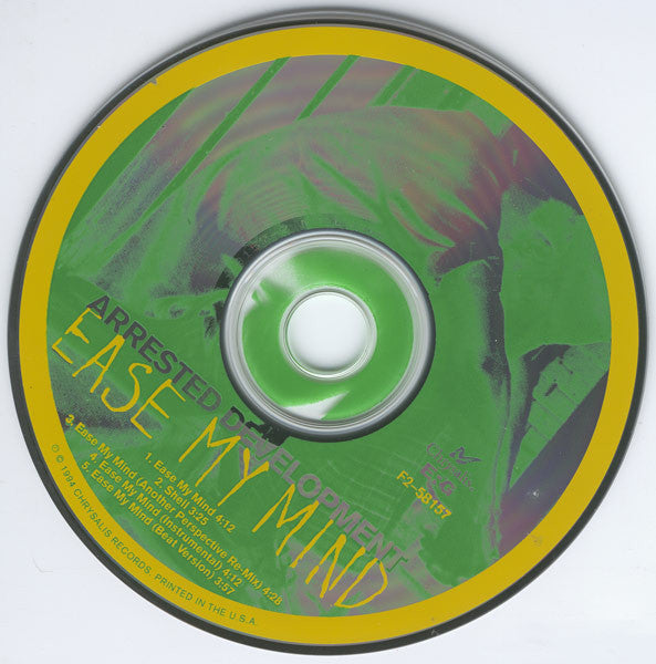 Arrested Development : Ease My Mind (CD, Maxi)