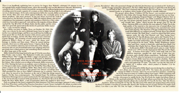 Steve Miller Band : The Best Of 1968-1973 (CD, Comp, RE, JAX)