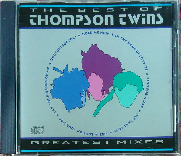 Thompson Twins : The Best Of Thompson Twins (Greatest Mixes) (CD, Comp, RE, RP, Son)