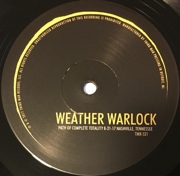 Weather Warlock : Occulting The Sun (12")