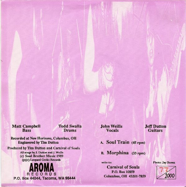 Carnival Of Souls (2) : Soul Train (7", Single, Num, Cle)