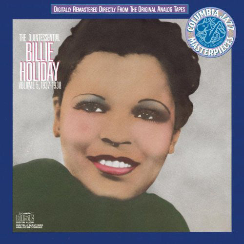 Billie Holiday : The Quintessential Billie Holiday Volume 5 (1937-1938) (CD, Comp, RM)