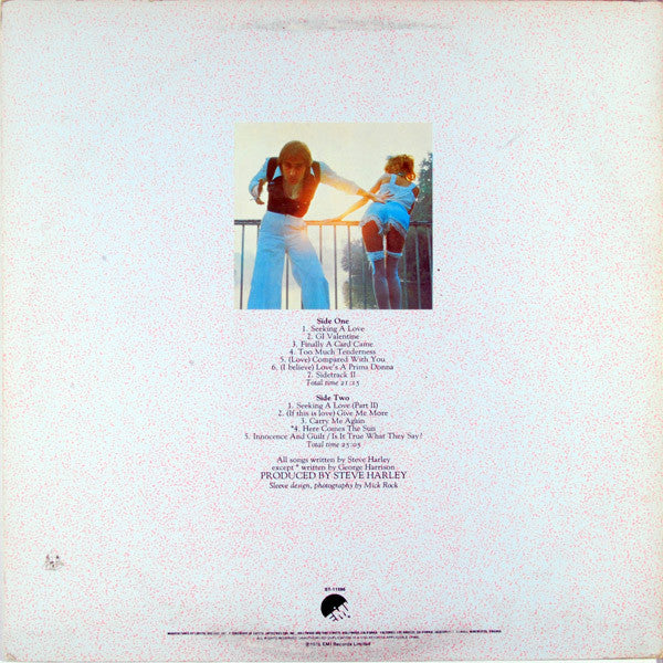 Steve Harley & Cockney Rebel : Love's A Prima Donna (LP, Album)