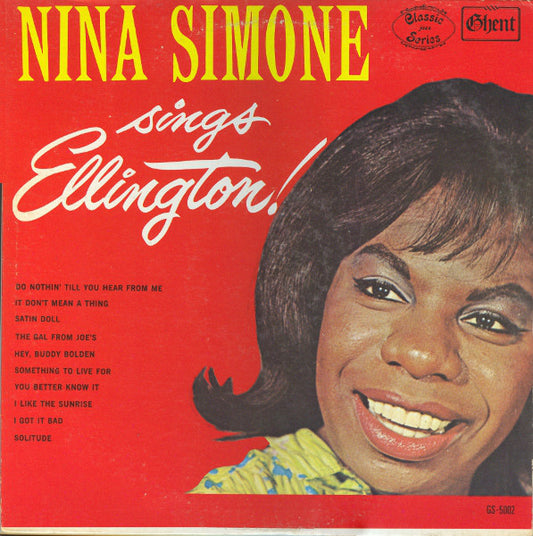 Nina Simone : Nina Simone Sings Ellington (LP, Album, RE)