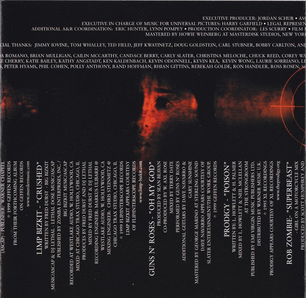 Various : End Of Days (CD, Comp, Cin)