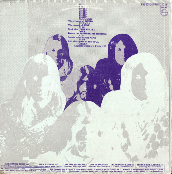 Blue Cheer : Vincebus Eruptum (LP, Album, Dee)