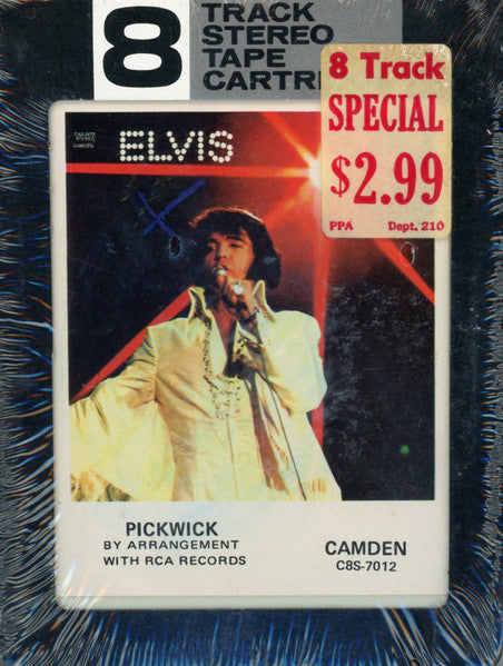Elvis Presley : You'll Never Walk Alone (8-Trk, Album, Comp, RE, Whi)