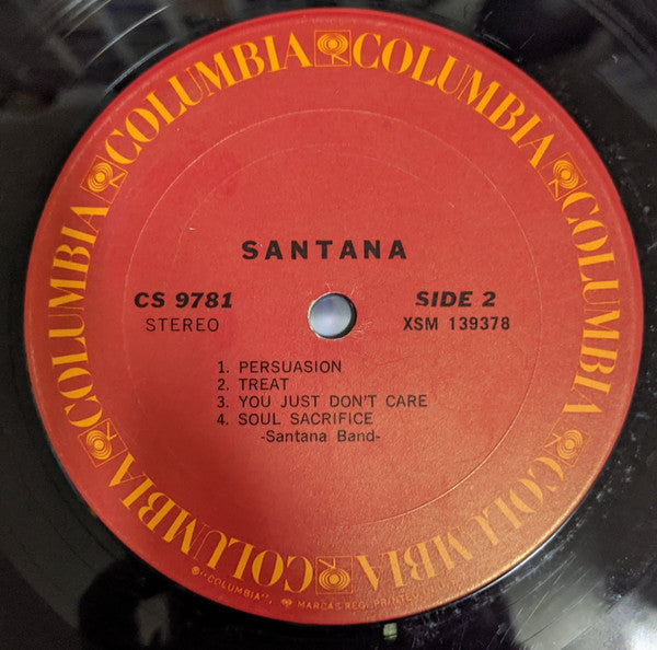 Santana : Santana (LP, Album, RP, Ter)