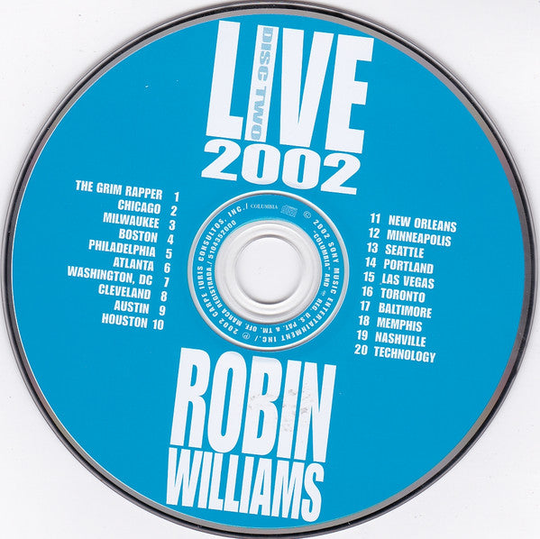 Robin Williams : Live 2002 (2xCD, Album)