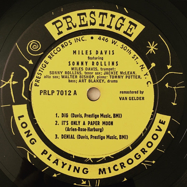 Miles Davis, Sonny Rollins : Dig (LP, Comp, RM)