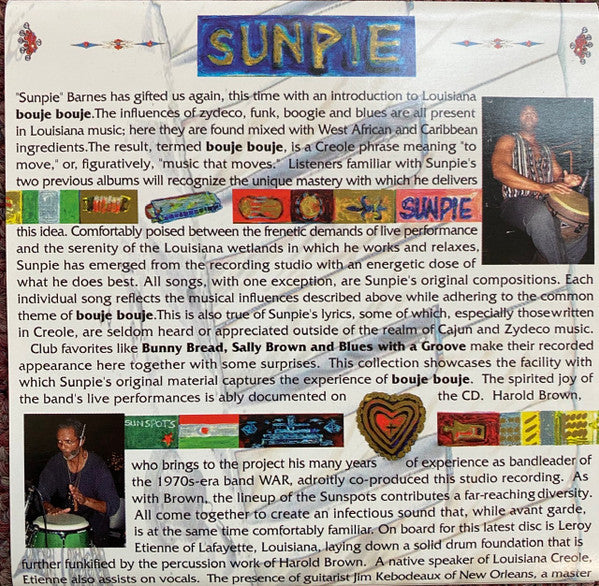 Sunpie Barnes : Sunpie (CD, Album)