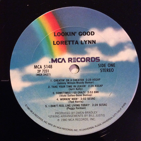 Loretta Lynn : Lookin' Good (LP, Album, Ter)