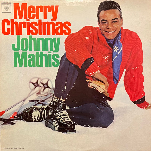 Johnny Mathis : Merry Christmas (LP, Album, Mono, RE)