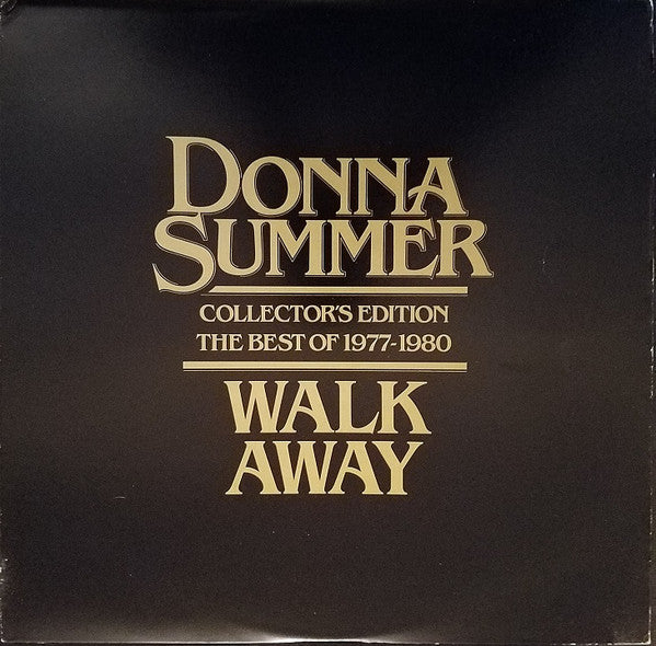 Donna Summer : Walk Away Collector's Edition (The Best Of 1977-1980) (LP, Comp, 18)