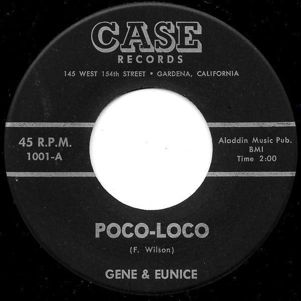 Gene And Eunice : Poco-Loco / Go-On Kokomo (7", Single)