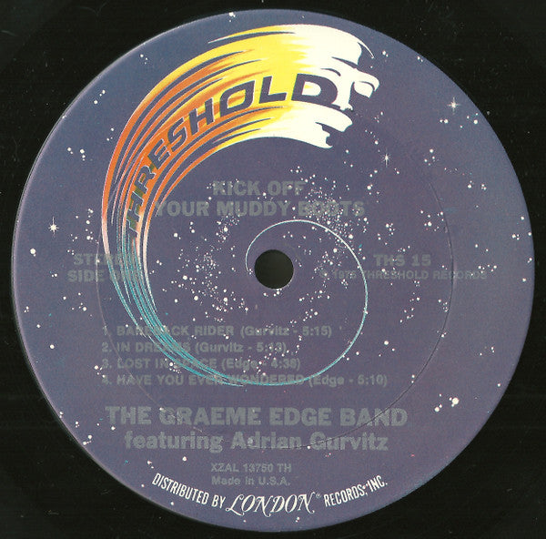 The Graeme Edge Band Featuring Adrian Gurvitz : Kick Off Your Muddy Boots (LP, Album)