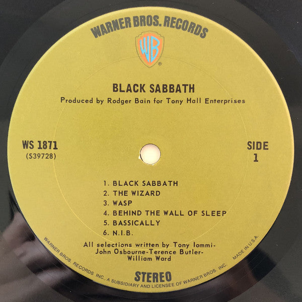 Black Sabbath : Black Sabbath (LP, Album, San)