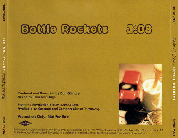 The Cunninghams : Bottle Rockets (CD, Single, Promo)