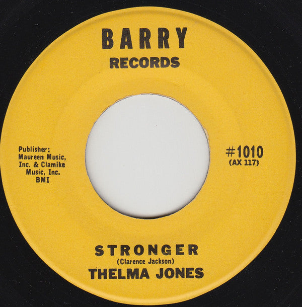 Thelma Jones : Stronger (7")