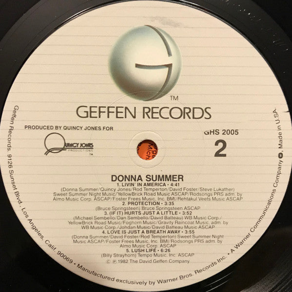 Donna Summer : Donna Summer (LP, Album, Win)